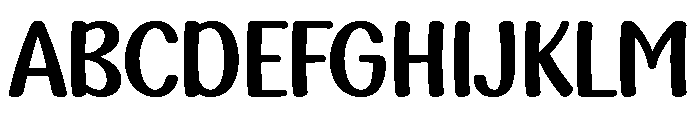 Beloved Children Regular Font UPPERCASE