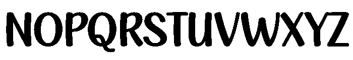 Beloved Children Regular Font UPPERCASE