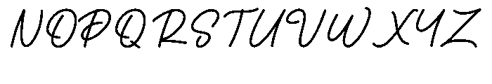 Beloved Children Font UPPERCASE