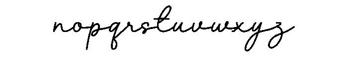 Beloved Children Font LOWERCASE