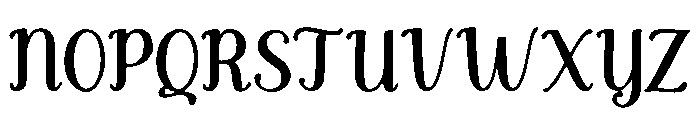 Beloved_Departed Font UPPERCASE