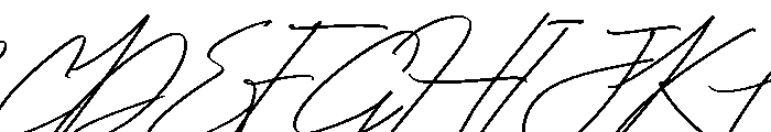 Beloved Harmony Regular Font UPPERCASE