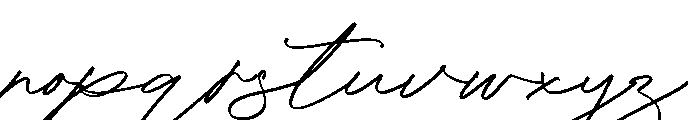 Beloved Harmony Regular Font LOWERCASE