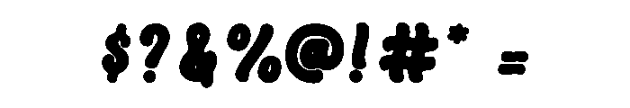 Beloved Holiday Font OTHER CHARS