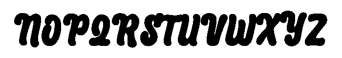 Beloved Holiday Font UPPERCASE