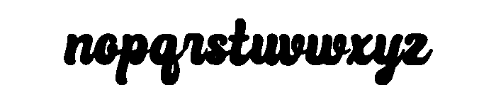 Beloved Holiday Font LOWERCASE