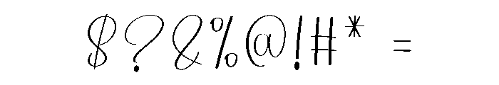 Beloved Photograph Font OTHER CHARS