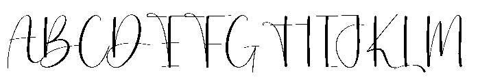 Beloved Photograph Font UPPERCASE