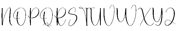 Beloved Photograph Font UPPERCASE