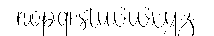 Beloved Photograph Font LOWERCASE