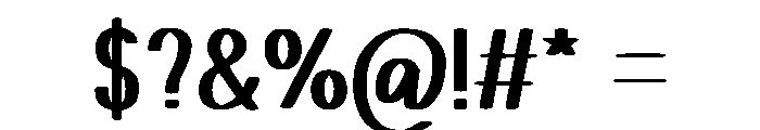 Beloved Sunshine Font OTHER CHARS