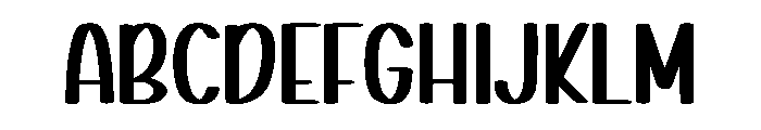 Beloved Sunshine Font UPPERCASE
