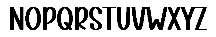 Beloved Sunshine Font LOWERCASE