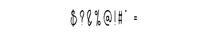 Beloveda Font OTHER CHARS