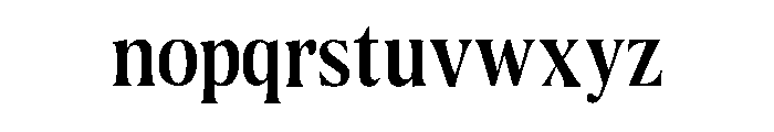 Belovia Regular Font LOWERCASE