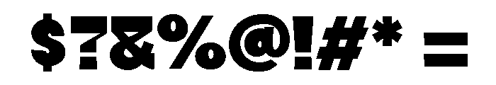 Belvega Regular Font OTHER CHARS