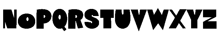 Belvega Regular Font UPPERCASE