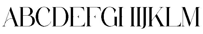 Belvind Font UPPERCASE