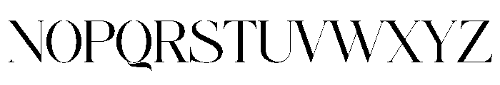 Belvind Font UPPERCASE