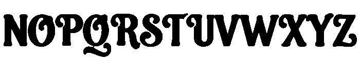 Belviora Font UPPERCASE