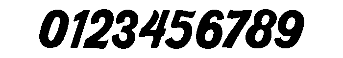 Belvona Medium Font OTHER CHARS