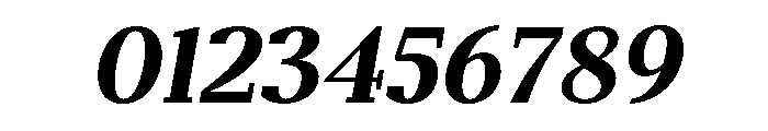 Belvoria Display Bold Italic Font OTHER CHARS
