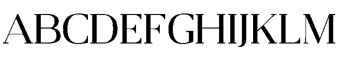 Belvoria Display Extra Light Font UPPERCASE