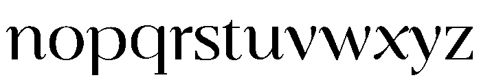 Belvoria Display Extra Light Font LOWERCASE