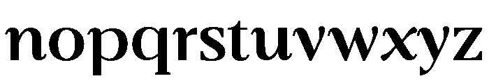 Belvoria Display Medium Font LOWERCASE
