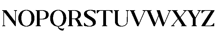 Belvoria Display Regular Font UPPERCASE