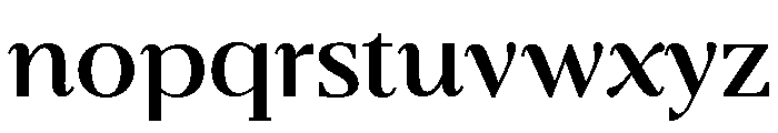 Belvoria Display Regular Font LOWERCASE