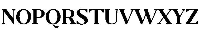 Belvoria Display Semi Bold Font UPPERCASE