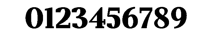 Belvoria Serif Black Font OTHER CHARS