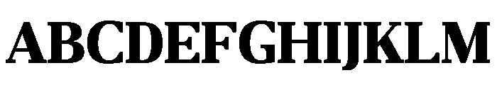 Belvoria Serif Black Font UPPERCASE