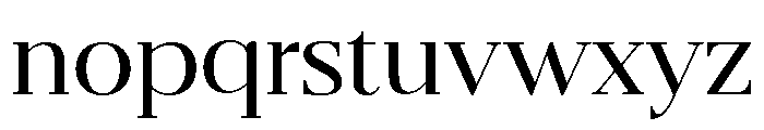 Belvoria Serif Extra Light Font LOWERCASE