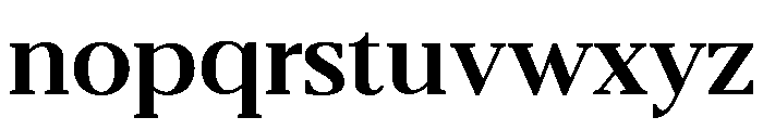 Belvoria Serif Medium Font LOWERCASE