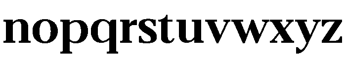 Belvoria Serif Semi Bold Font LOWERCASE