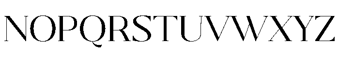 Belvoria Serif Thin Font UPPERCASE