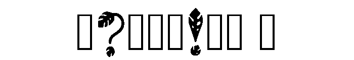 Bembi Regular Font OTHER CHARS