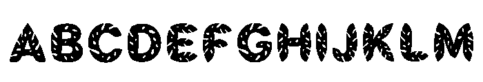 Bembi Regular Font UPPERCASE