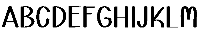 Bemine Tonight Font UPPERCASE