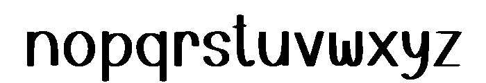 Bemine Tonight Font LOWERCASE