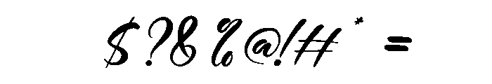 Bemsoer Regular Font OTHER CHARS