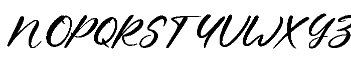 Bemsoer Regular Font UPPERCASE