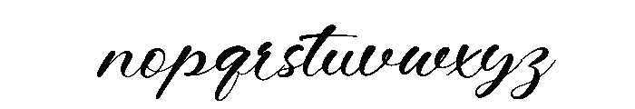 Bemsoer Regular Font LOWERCASE