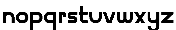Benadra Font LOWERCASE