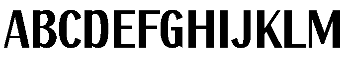 Bend Expert Font UPPERCASE