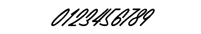 Bendor Signature One Mono Font OTHER CHARS