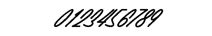 Bendor Signature Two Mono Font OTHER CHARS