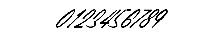 Bendor Signature Two Font OTHER CHARS